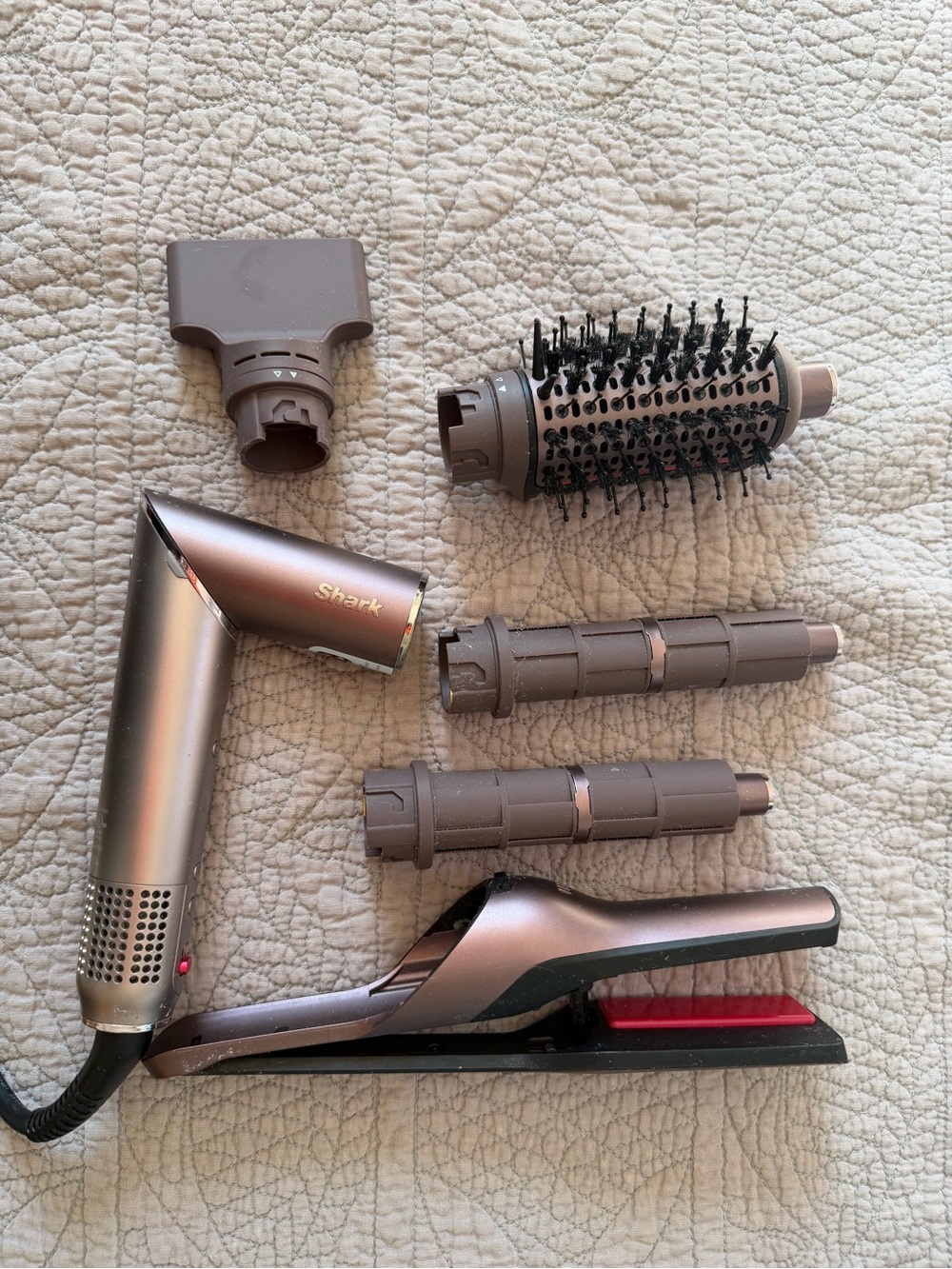 Shark Beauty FlexFusion Luxury Air & Ceramic Hair Dryer System W/ Air Straighner